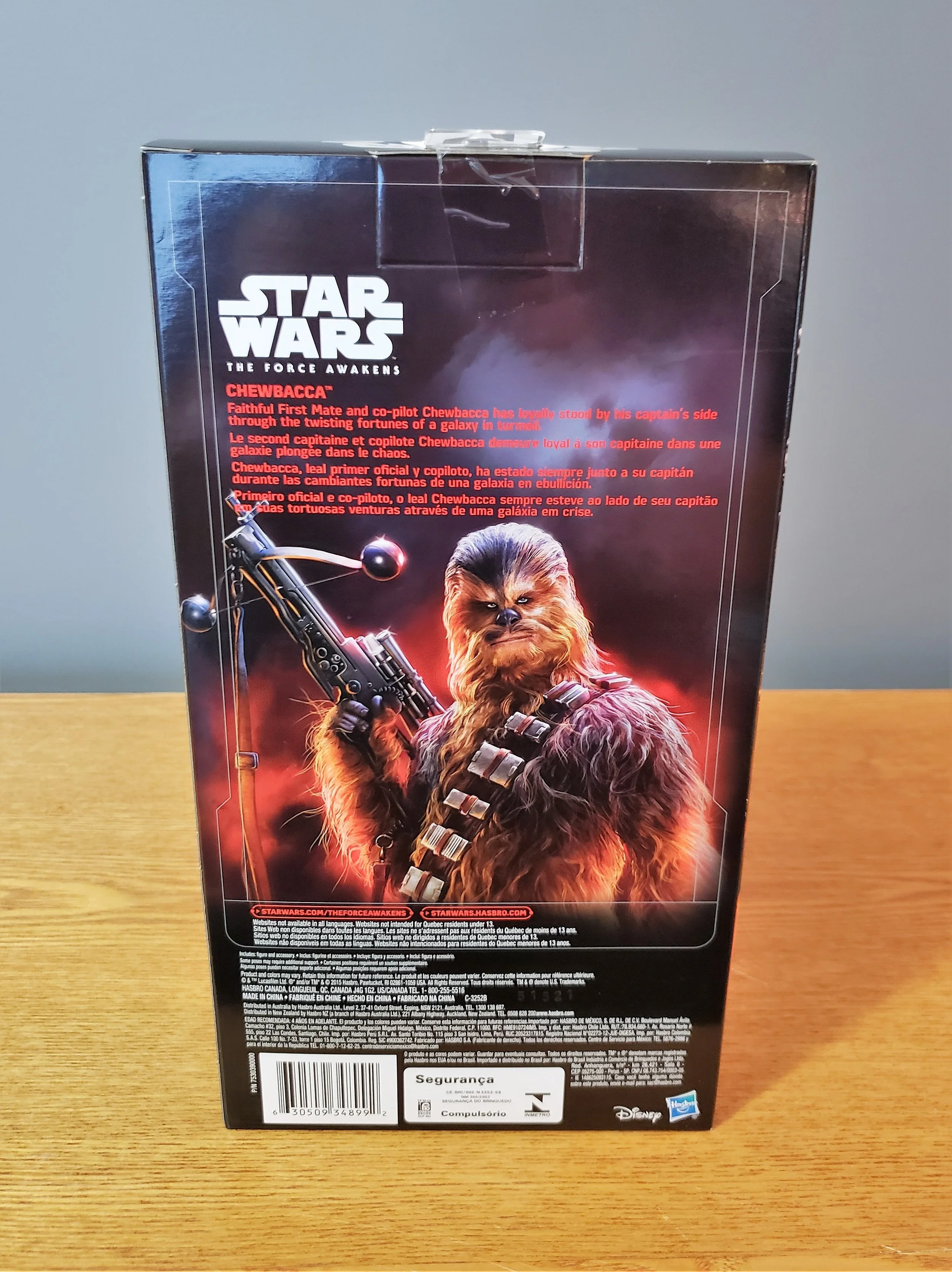 05.Hasbro/STARWARS EP3 12inch“CHEWBACCA” Star Wars 12-inch Chewbacca Figure — Toys 'N Little Treasures